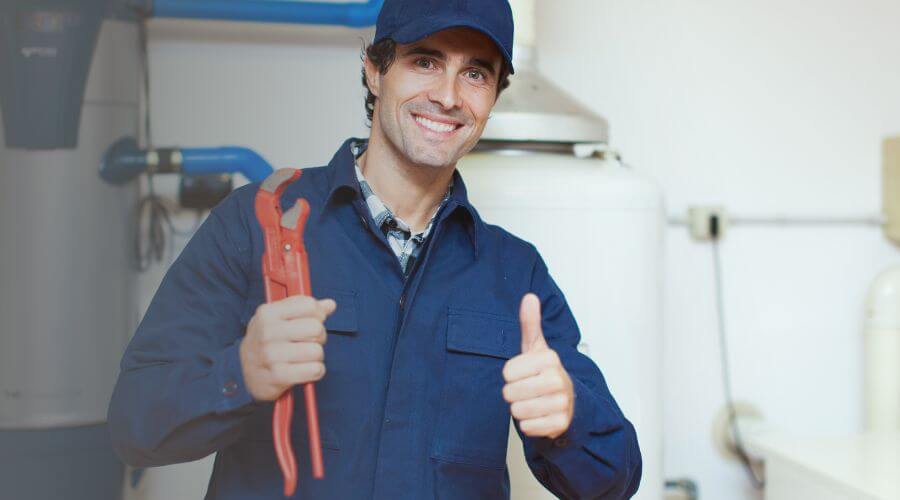 Local tankless water heater installation in Dysart, IA